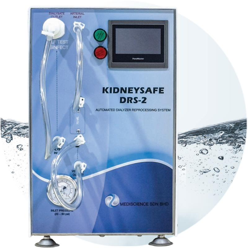 AUTOMATED DIALYZER REPROCESSING SYSTEM – KIDNEYSAFE DRS-2